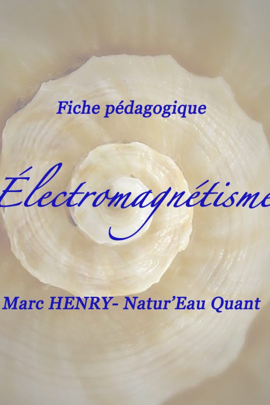 Fiche pédagogique " Électromagnétisme"
